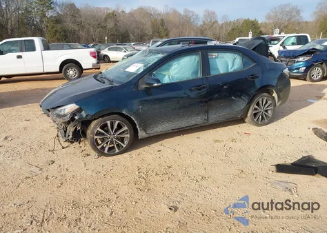 2017 Toyota Corolla Se из США, поврежденный, VIN 2T1BURHE3HC769286